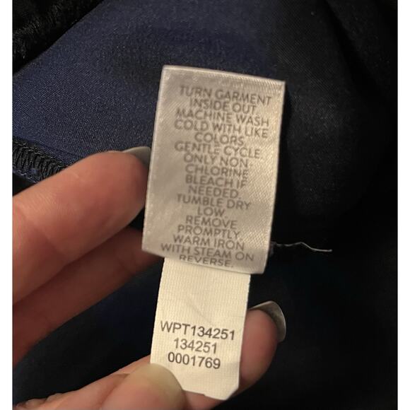 J Jill Pants Women’s Size 4 Blue Essential Stretch Cotton Ankle Career Capsule - Picture 8 of 11